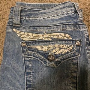 Miss Me Jeans size 28 inseam about 33.